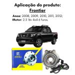 Cubo Roda Dianteiro Rolamento Abs Frontier 2.5 16v 2008 2016