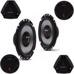 Kit Duas Vias Bomber 100w Upgrade Crossover E Tweeter 6 Pole