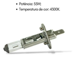 Lampada Halogena Code 4300k 12v 55w Farol Automotivo Melhor