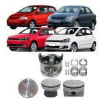 Kit Pistao Com Aneis Gol Fox Voyage 1.0 8v Flex +0,50