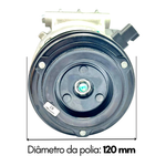 Compressor Ar 12v Ford Ecosport 1.6 Flex 2012 2013 2014 2015
