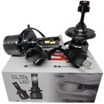 Par De Ultra Led Asx 70w 10000 Lúmens 6000k H1