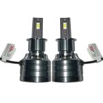 Par De Ultra Led Asx 70w 10000 Lúmens 6000k H1