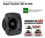 Tweeter Jbl Selenium St200 8 Ohms 100w Rms Super Twiter