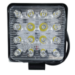 Farol De Milha Farolete 16 Leds 12v 24v 48w 6000k Quadrado