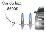 Par Lampada Super Branca H1 8500k Tipo Xenon 12v 55w Techone