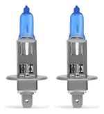 Par Lampada Super Branca H1 8500k Tipo Xenon 12v 55w Techone