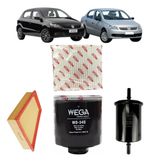 Kit Revisão Filtro Completo Wega Gol Polo Voyage Saveiro 1.6