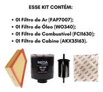 Kit Revisão Filtro Completo Wega Gol Polo Voyage Saveiro 1.6
