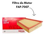 Kit Revisão Filtro Completo Wega Gol Polo Voyage Saveiro 1.6