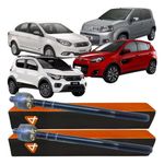 Par Braço Barra Axial Direção Grand Siena Uno Mobi Fiorino