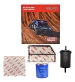 Kit Filtro Troca Completa Wega Creta 1.0 Turbo Automático