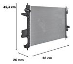 Radiador Eurus Tiggo 7 Tiggo 8 1.5 1.6 2021 2022 302000021aa