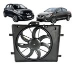 Eletro Radiador Eurus Versa March 2014 2016 2018 2020