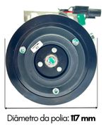 Compressor Sonata Optima Azera 2.0 2.4 2011 2012 2013 2014