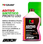 Kit Aditivo Sintético Pronto Uso Rosa 1l (3 Unidades)