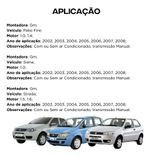 Ventoinha Palio Celta Prisma 2002 2004 2008 46815901