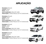 Ventoinha Logan Sandero 1.0 1.6 2015 2016 2017 2018 Manual