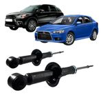 Par Amortecedor Traseiro Kayaba Mitsubishi Asx Lancer 2.0