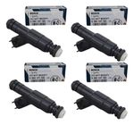 Kit 4 Bicos Injetores Bosch Ford Ecosport Focus 2.0 16V Fusion 2.5 16V