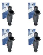 Kit 4 Bicos Injetores Bosch Ford Ecosport Focus 2.0 16V Fusion 2.5 16V