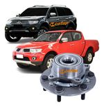 Cubo Roda Dianteiro Rolamento L 200 2007 A 2013 Pajero Dakar