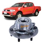 Cubo Roda Dianteiro Rolamento L 200 2007 A 2013 Pajero Dakar