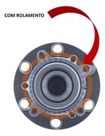 Cubo Roda Dianteiro Rolamento L 200 2007 A 2013 Pajero Dakar