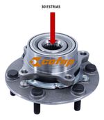Cubo Roda Dianteiro Rolamento L 200 2007 A 2013 Pajero Dakar