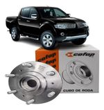 Cubo Roda Dianteiro Rolamento L 200 2007 A 2013 Pajero Dakar
