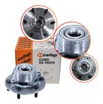 Cubo Roda Dianteiro Rolamento L 200 2007 A 2013 Pajero Dakar