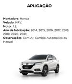 Condensador Notus Honda Hrv 1.8 2014 2016 2018 2020 2021