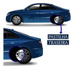 Pastilha Freio Traseira Ceramica Vw Jetta Golf New Beetle A3