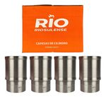 Kit 4 Camisas De Cilindro Citroen C3 Peugeot 206 207 1.4 Std