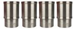 Kit 4 Camisas De Cilindro Citroen C3 Peugeot 206 207 1.4 Std