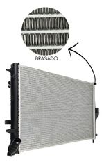 Radiador Renault Duster 2012 2013 2014 2015 Automatico