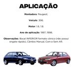Radiador Peugeot 306 1.6 1.8 1997 a 1998 Manual Com Ar
