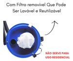 Aspirador De Pó E Liquido Automotivo Portátil Turbo Tech One