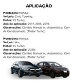 Radiador Eurus Honda Civic Hrv Touring 1.5 Turbo 190105baa01