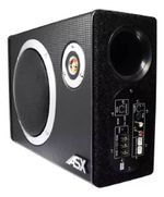 Caixa Slim Subwoofer Amplificada Asx 8 Poleg 150w Com Driver