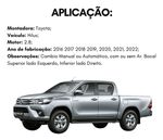 Radiador Eurus Toyota Hilux Srv 2.8 Diesel 2016 2018 2022