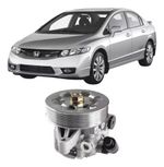 Bomba de Direção Hidráulica Honda New Civic 2007 a 2011 com Polia