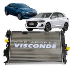 Radiador Visconde Onix 1.0 Turbo 2019 2021 2023 2024 Manual