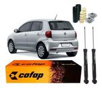 Par Amortecedor Traseiro Fox Spacefox Polo 2005 A 2014 Kit