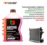 Kit 5 Aditivos Sintéticos Pronto Uso Rosa 1l (5 Unidades)