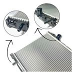 Radiador L200 2.5 Hpe Sport 2003 2004 2005 2006 2007 2008