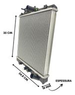 Radiador Magneti Marelli Honda Civic 92 93 94 95 96 97 98 99