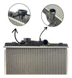 Radiador Magneti Marelli Honda Civic 92 93 94 95 96 97 98 99