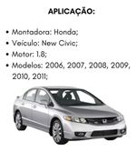 Trocador Resfriador De Calor Cambio New Civic 2006 À 2011