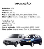 Ventoinha Eurus Fiat Uno Palio 1.0 1.3 1.5 46449130